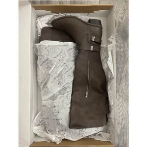 Indigo Women's Over the Knee Boots Dark Brown